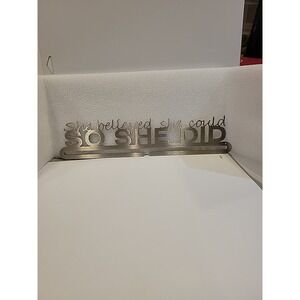 Allied Medal Hanger She Believed She‎ Could So She Did